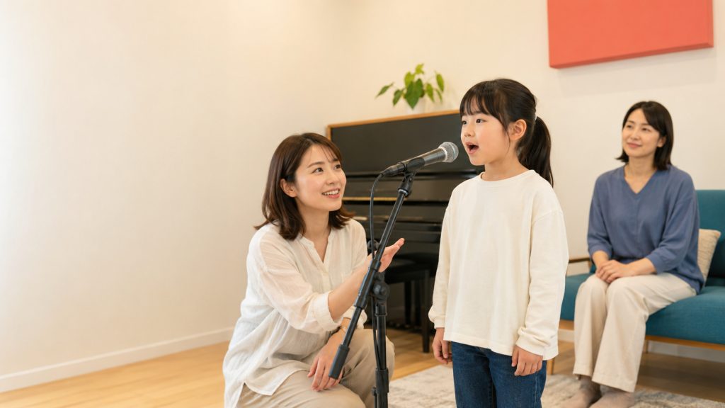 立川の子ども向けボイトレ教室｜年齢・時間・保護者が確認する項目