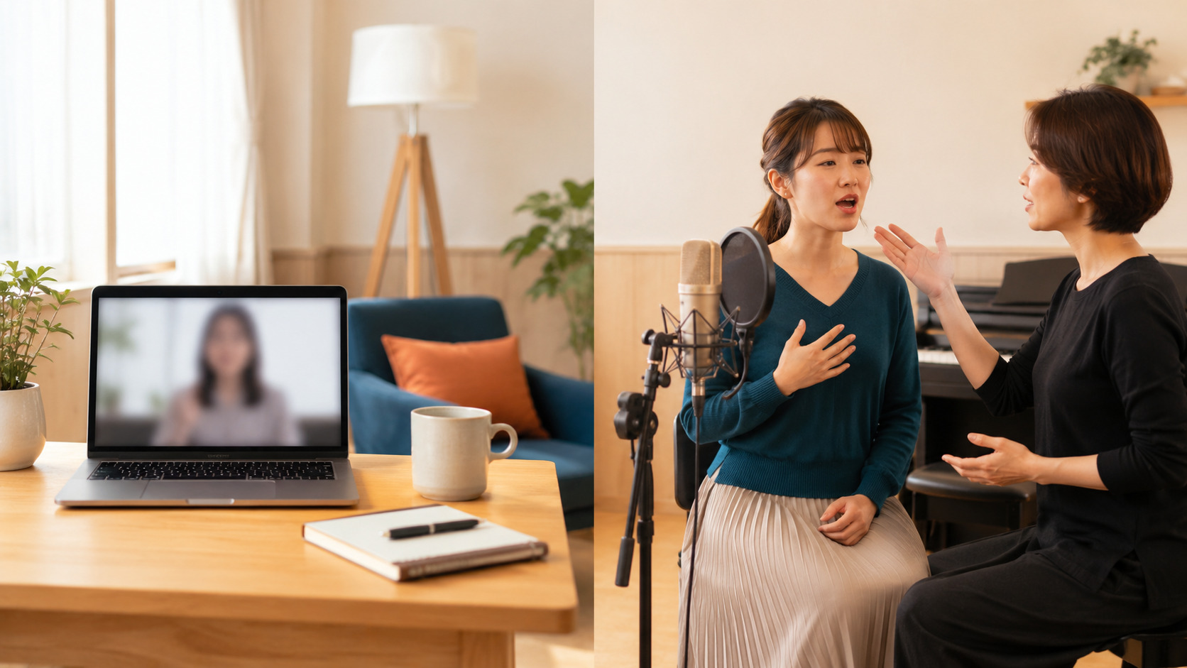 立川の対面ボイトレとオンラインレッスンはどちらが合う？